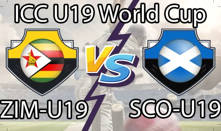 Zimbabwe U19 vs Scotland U19