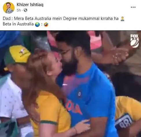 Watch memes: Indian fan proposes Australian girl during Ind vs Aus match 3