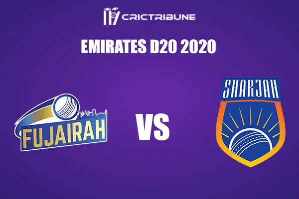 FUJ vs SHA Live Score, In the Match of Emirates D20 Tournament 2020 which will be played at ICC Cricket Academy, Dubai . FUJ vs SHA Live Score, Match between....