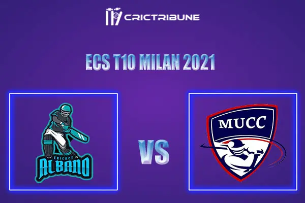 ALB vs MU Live Score, In the Match of ECS T10 Milan 2021 which will be played at Milan Cricket Ground, Milan. ALB vs MU Live Score, Match between Milan.........