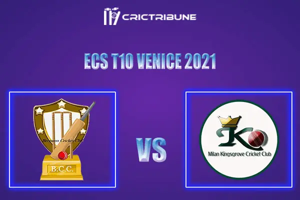 BCC vs MK Live Score, In the Match of ECS T10 Milan 2021 which will be played at Milan Cricket Ground, Milan. BCC vs MK Live Score, Match between Bergamo.......