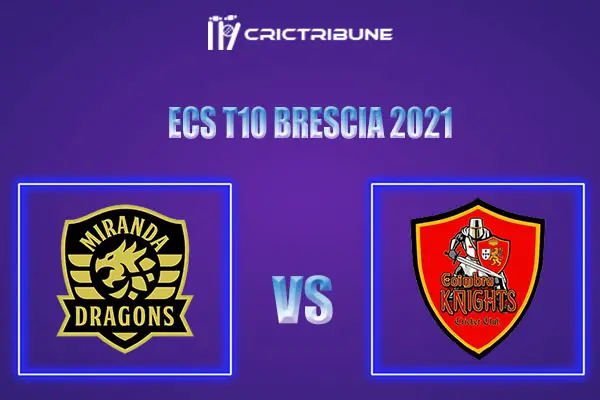 MD vs CK Live Score, In the Match of ECS T10 Milan 2021 which will be played at Estádio Municipal de Miranda do Corvo, Miranda do Corvo. MD vs CK L ive Score...