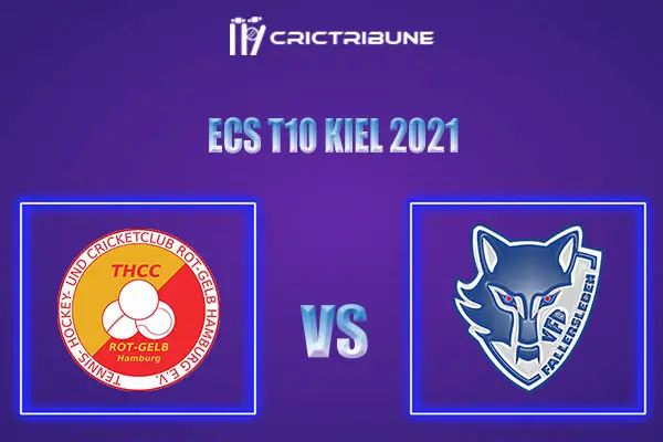 THCC vs VFB Live Score, In the Match of ECS T10 Kiel 2021 which will be played at Kiel Cricket Ground, Kiel. THCC vs VFB Live Score, Match between..............