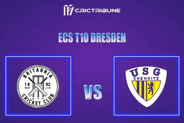 BRI vs USGC Live Score, In the Match of ECS T10 Dresden 2021 which will be played at Rugby Cricket Dresden eV, Dresden. BRI vs USGC Live Score, Match between...