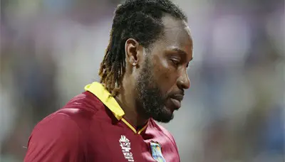 Chris Gayle takes a break from Cricket 1