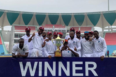 West Indies defeat Afghanistan by 9 wickets in Test 1