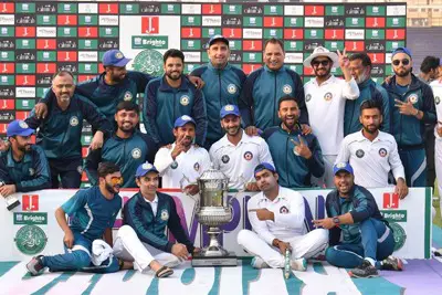 Central Punjab wins Quaid-e-Azam Trophy Final 2
