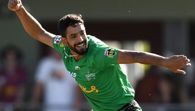 Haris Rauf claims 5-for against Hobart in BBL 7
