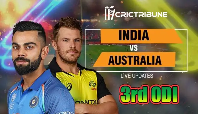 India vs Australia 3rd ODI 
