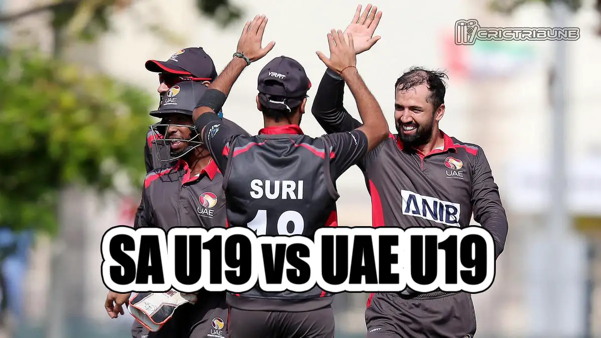 SA U19 vs UAE U19 Live Score 23rd Match of U19 WC between South Africa U19 vs United Arab Emirates U19 on 25 January 2020 Live Score & Live Streaming