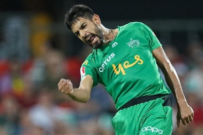 Haris Rauf takes a hat-trick in BBL 1