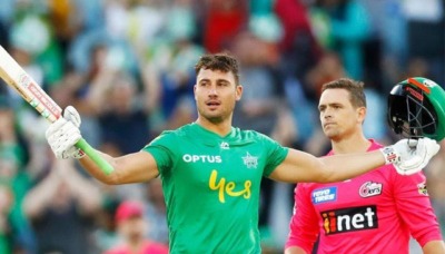 Marcus Stoinis stars with the highest individual score in BBL 2