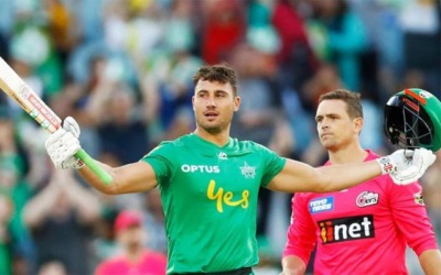 Marcus Stoinis stars with the highest individual score in BBL 1