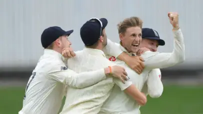 England wins the 3rd Test by an innings and 53 runs 1