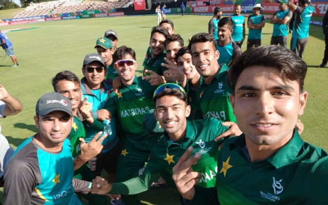 Pakistan defeats Afghanistan to qualify for the Semi-Final of U19 World Cup 1