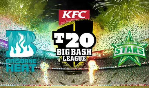 HEA vs STA Live Score 53rd Match of BBL 2020 between Melbourne Stars Vs Brisbane Heat on 25 January 20 Live Score & Live Streaming