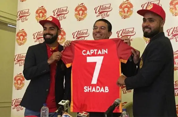 Shadab Khan named Islamabad United’s captain