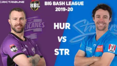 HUR v STR Live Score, Hobart Hurricanes vs Adelaide Strikers Live 43rd T20, BBL20 2