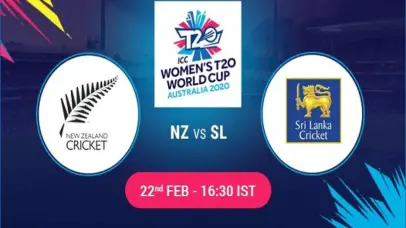 NZ W vs SL W Live Score 3rd Match between New Zealand Women vs Sri Lanka Women Live on 22 February 20 Live Score & Live Streaming