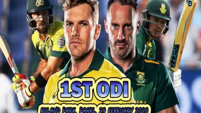 SA vs AUS Live Score 1st ODI Match between South Africa vs Australia Live on 29 February 20 Live Score & Live Streaming