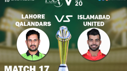 ISL vs LAH Live Score 17th Match between Islamabad United vs Lahore Qalandars Live on 04 March 2020 Live Score & Live Streaming