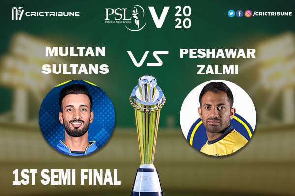PES vs MUL Live Score 1st Semi Final between Multan Sultans vs Peshawar Zalmi Live on 17 March 2020 PES vs MUL Live Score & Live Streaming