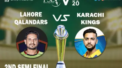 LAH vs KAR Live Score 2nd Semi Final between Lahore Qalandars vs Karachi Kings Live on 17 March 2020 Live Score & Live Streaming