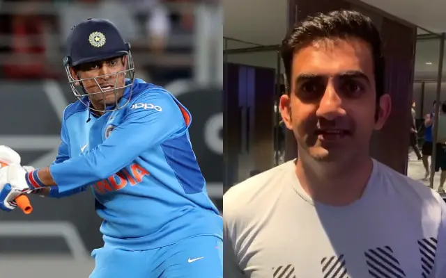 Gautam Gambhir: If Dhoni believes he can win the game for India, he shall step in