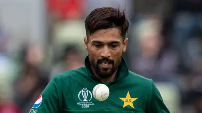 Mohammad Amir clears first round of the COVID-19 test. Photo Courtesy: The Current PK