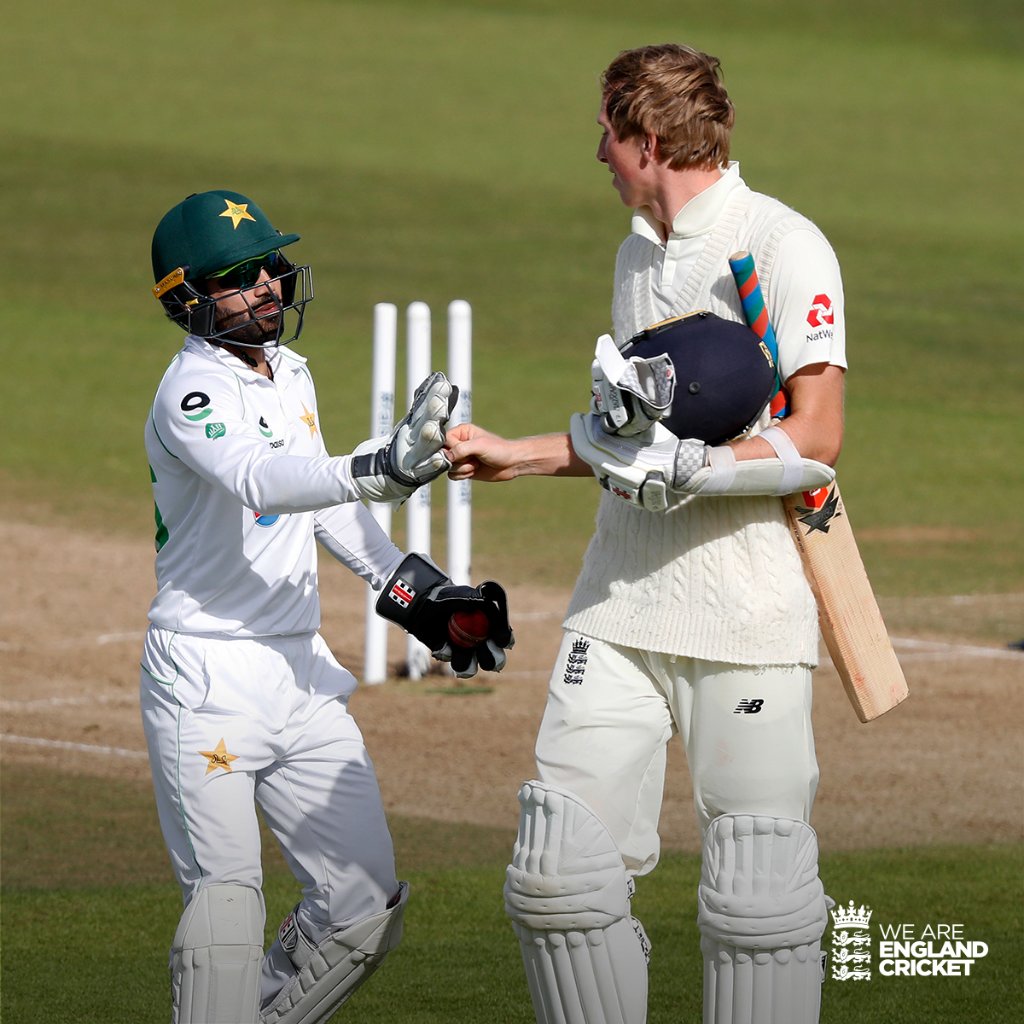 England's 580+ is a new challenge for Pakistan to face. Image: Twitter