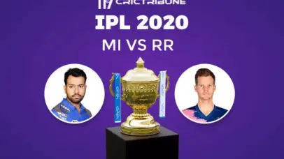 RR vs MI Live Score