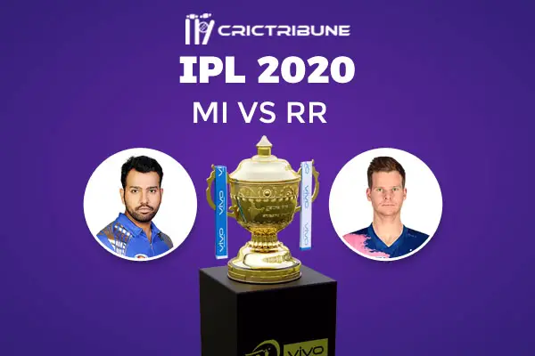 MI vs RR Live Score