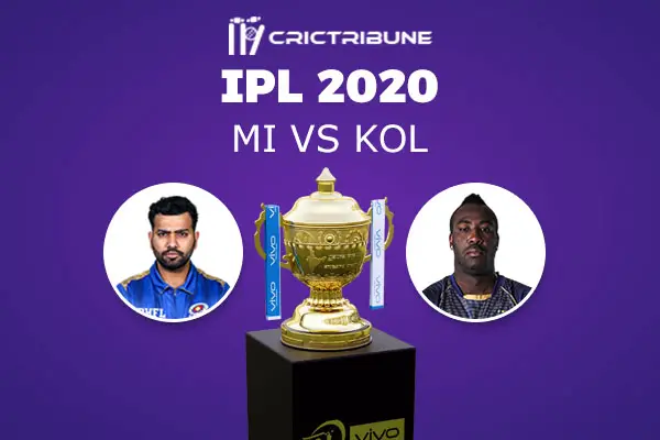 MI vs KOL Live Score