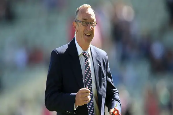 David Lloyd proceeded with his searing analysis of the pitch and even expressed that the pitch was to such an extent that, even a seasonal worker bowler like ,,
