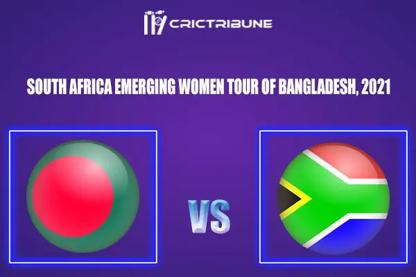 BDW-E vs SAW-E Live Score, In the Match of South Africa Emerging Women Tour of Bangladesh, 2021 which will be played at Sylhet International Cricket Stadium....