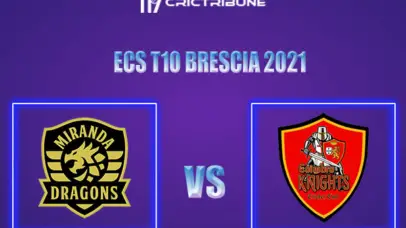 MD vs CK Live Score, In the Match of ECS T10 Milan 2021 which will be played at Estádio Municipal de Miranda do Corvo, Miranda do Corvo. MD vs CK L ive Score...
