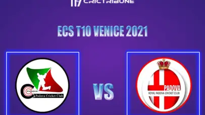 PAD vs RCP Live Score, In the Match of ECS T10 2021 which will be played at Venezia Cricket Ground, Venice. PAD vs RCP Live Score, Match between Royal Cricket..