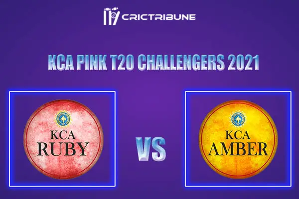 RUB vs AMB Live Score, In the Match of KCA Pink T20 Challengers 2021 which will be played at Sanatana Dharma College Ground in Alappuzha. RUB vs AMB Live.......