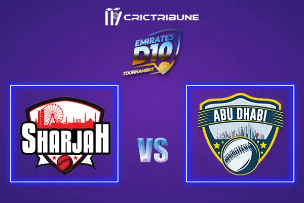 SHA vs ABD Live Score, In the Match of Emirates D10 2021 which will be played at Sharjah Cricket Stadium, Sharjah. SHA vs ABD Live Score, Match between Sharjah.