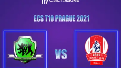 BRD vs BCC Live Score, In the Match of ECS T10 Prague 2021 which will be played at Vinor Cricket Ground. BRD vs BCC Live Score, Match between Bohemian CC.......