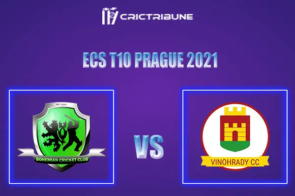 BCC vs VCC Live Score, In the Match of ECS T10 Prague 2021 which will be played at Vinor Cricket Ground. BCC vs VCC Live Score, Match between Bohemian CC.......