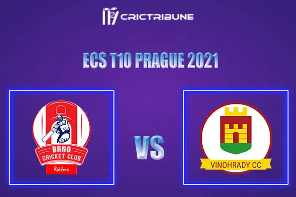 BRD vs VCC Live Score, In the Match of ECS T10 Prague 2021 which will be played at Vinor Cricket Ground. BRD vs VCC Live Score, Match between Brno Raiders......
