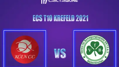 KCC vs VG Live Score, In the Match of ECS T10 Krefeld 2021 which will be played at Bayer Uerdingen Cricket Ground, Krefeld. KCC vs VG Live Score, Match between.