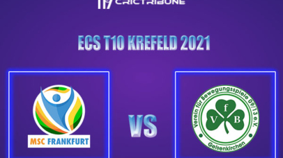 MSF vs VG Live Score, In the Match of ECS T10 Krefeld 2021 which will be played at Bayer Uerdingen Cricket Ground, Krefeld. MSF vs VG Live Score, Match between.