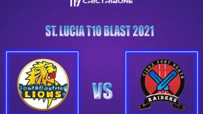 SCL vs VFNR Live Score, In the Match of St. Lucia T10 Blast 2021 which will be played at Vinor Cricket Ground. SCL vs VFNR Live Score, Match between South......