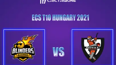 BLB vs ROT Live Score, In the Match of ECS T10 Hungary 2021 which will be played at GB Oval, Szodliget. BLB vs ROT Live Score, Match between Blinders Blizzards.