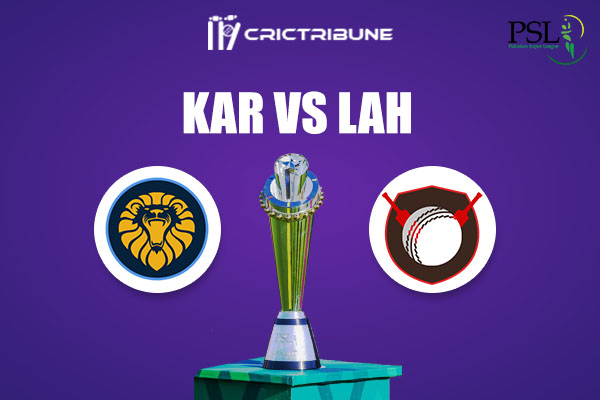 KAR vs LAH Live Score, In the Match of Pakistan Super League 2021 which will be played at Sheikh Zayed Stadium, Abu Dhabi. KAR vs LAH Live Score, Match between.