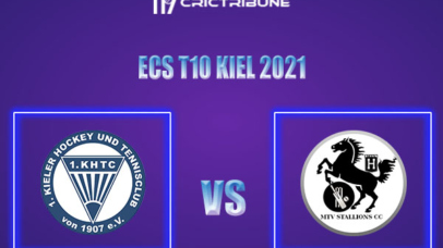 KHTC vs MTV Live Score, In the Match of ECS T10 Kiel 2021 which will be played at Kiel Cricket Ground, Kiel. KHTC vs MTV Live Score, Match between 1.Kieler.....