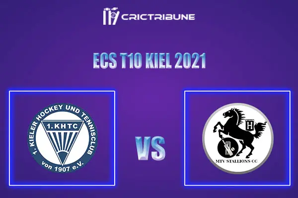 KHTC vs MTV Live Score, In the Match of ECS T10 Kiel 2021 which will be played at Kiel Cricket Ground, Kiel. KHTC vs MTV Live Score, Match between 1.Kieler.....