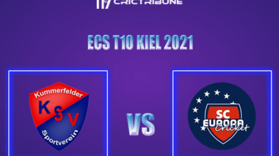 KSV vs SCE Live Score, In the Match of ECS T10 Kiel 2021 which will be played at Kiel Cricket Ground, Kiel. KSV vs SCE Live Score, Match between Kummerfelder...